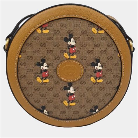 gucci disney suitcase|Gucci Disney round bag.